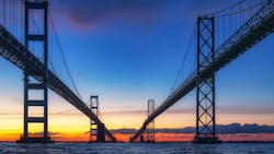 Chesapeake bay bridge
