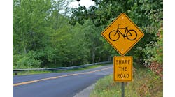 Bicycle Road Sign Bert Folsom