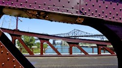 The100th Street Bridge over the Calumet River in Chicago