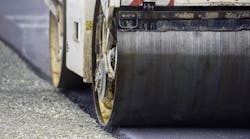 Heavy Vibration Roller Compactor At Asphalt Pavement Works For Road And Highway Construction Bogdan Hoda