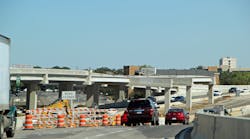 Highway Construction On Texas State Highway 26